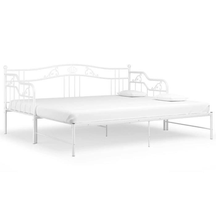 Cadru canapea extensibilă, alb, 90x200 cm, metal - WALTI WALTI