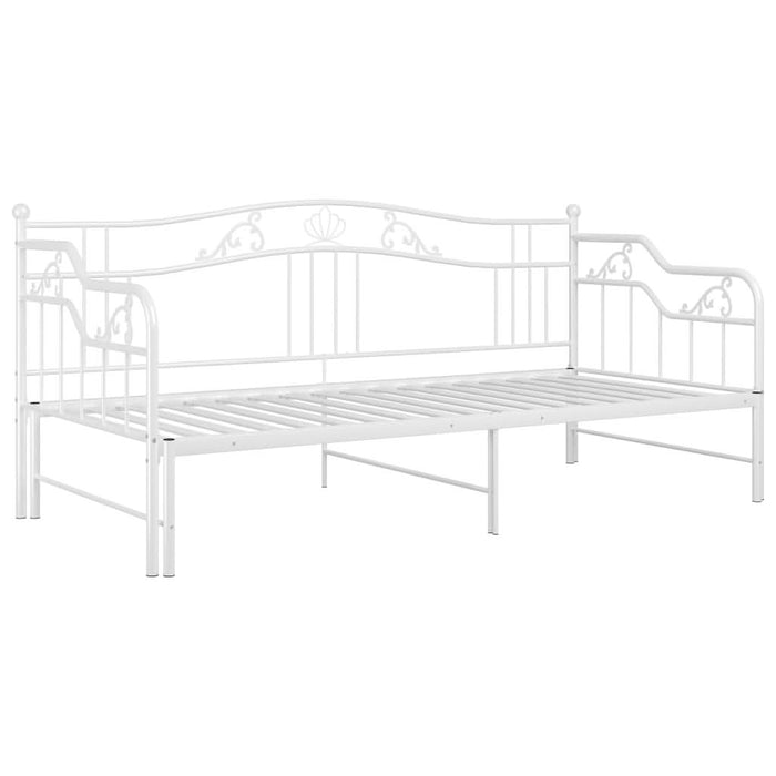 Cadru canapea extensibilă, alb, 90x200 cm, metal - WALTI WALTI