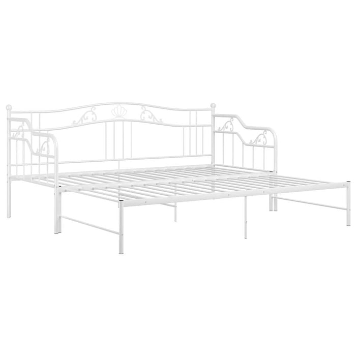 Cadru canapea extensibilă, alb, 90x200 cm, metal - WALTI WALTI