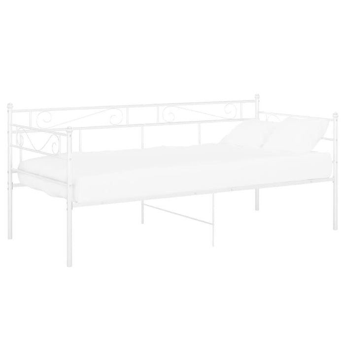 Cadru pat canapea, alb, 90x200 cm, metal - WALTI WALTI