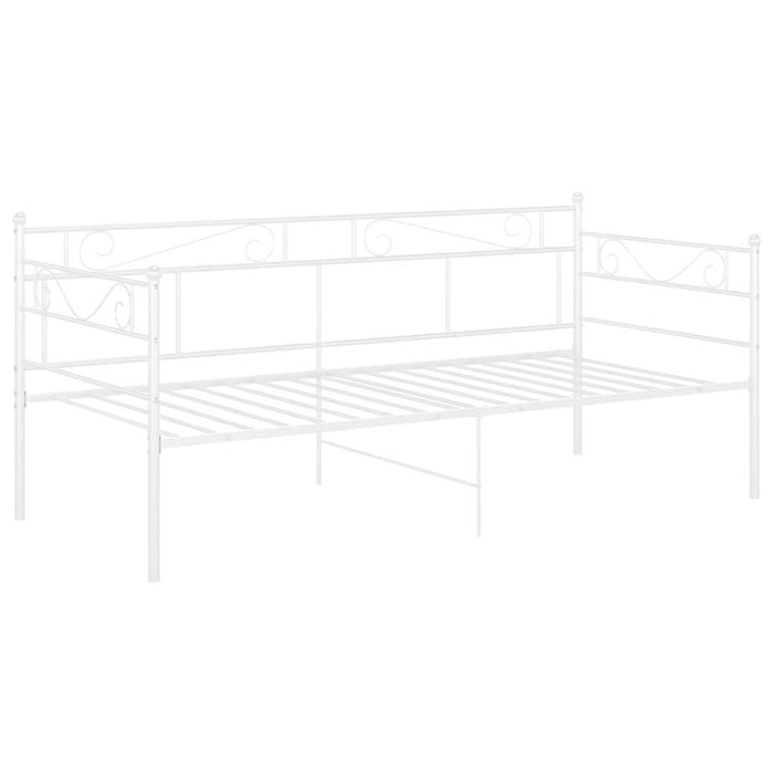 Cadru pat canapea, alb, 90x200 cm, metal - WALTI WALTI