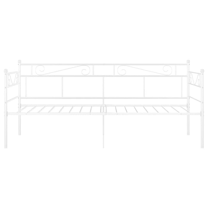 Cadru pat canapea, alb, 90x200 cm, metal - WALTI WALTI