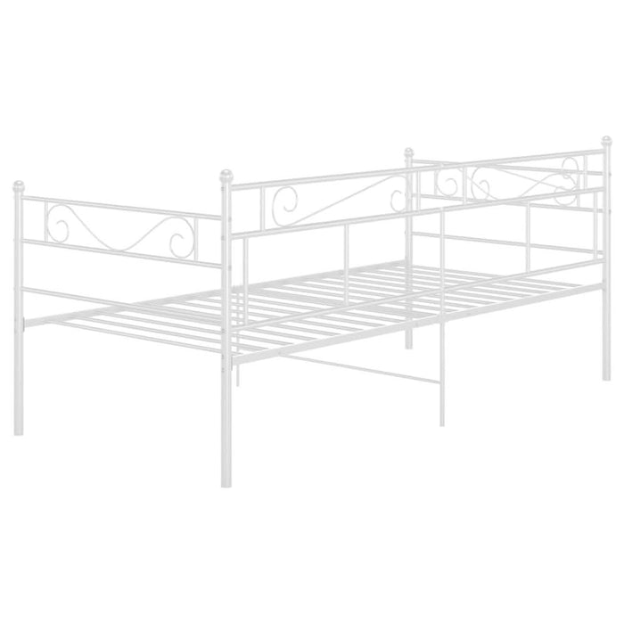 Cadru pat canapea, alb, 90x200 cm, metal - WALTI WALTI