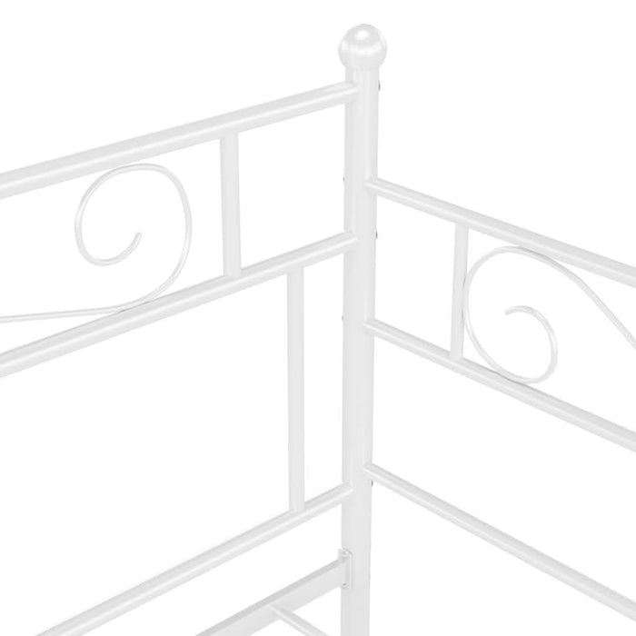 Cadru pat canapea, alb, 90x200 cm, metal - WALTI WALTI