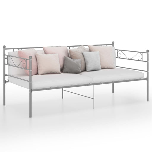 Cadru pat canapea, gri, 90x200 cm, metal - WALTI WALTI