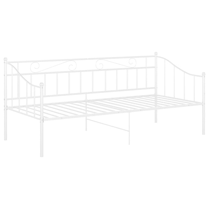 Cadru pat canapea, alb, 90x200 cm, metal - WALTI WALTI