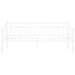 Cadru pat canapea, alb, 90x200 cm, metal - WALTI WALTI