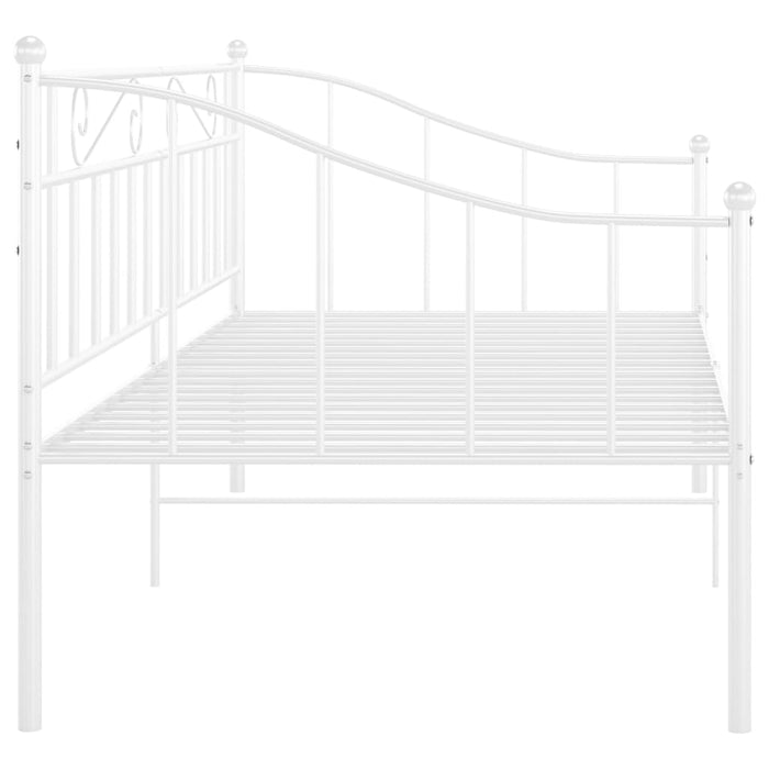 Cadru pat canapea, alb, 90x200 cm, metal - WALTI WALTI