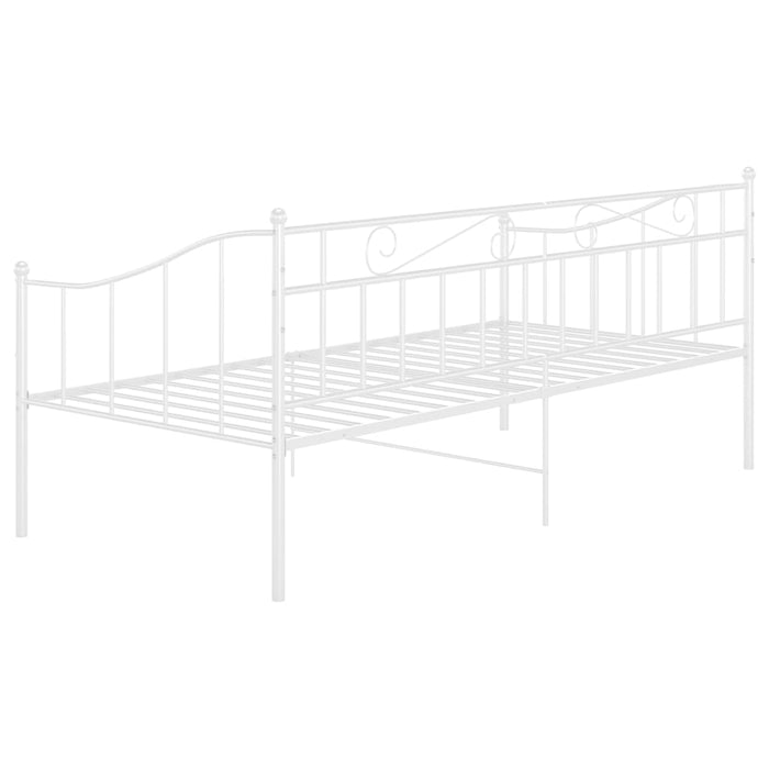 Cadru pat canapea, alb, 90x200 cm, metal - WALTI WALTI