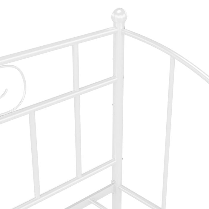 Cadru pat canapea, alb, 90x200 cm, metal - WALTI WALTI