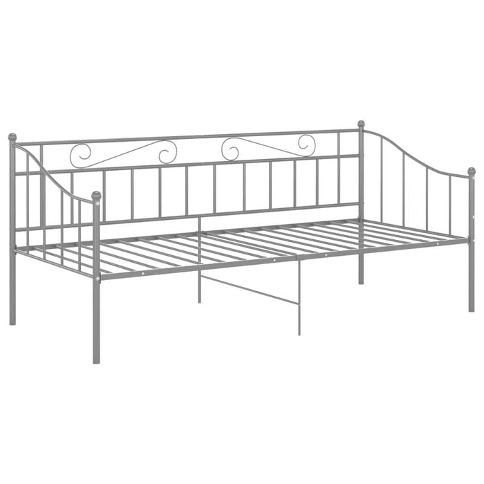 Cadru pat canapea, gri, 90x200 cm, metal - WALTI WALTI