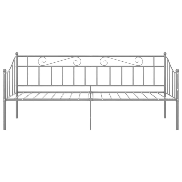 Cadru pat canapea, gri, 90x200 cm, metal - WALTI WALTI