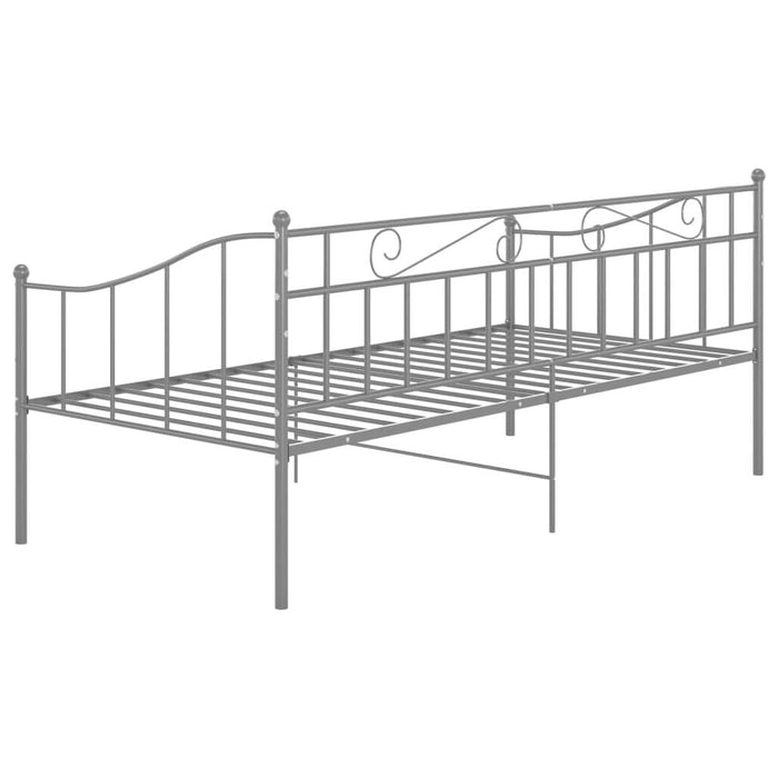 Cadru pat canapea, gri, 90x200 cm, metal - WALTI WALTI