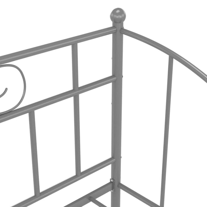 Cadru pat canapea, gri, 90x200 cm, metal - WALTI WALTI