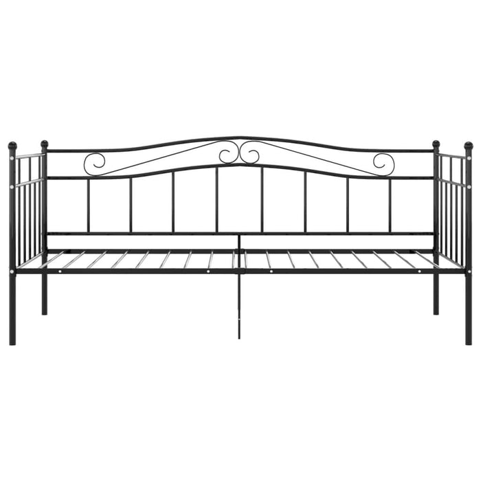 Cadru de pat canapea, negru, 90x200 cm, metal - WALTI WALTI