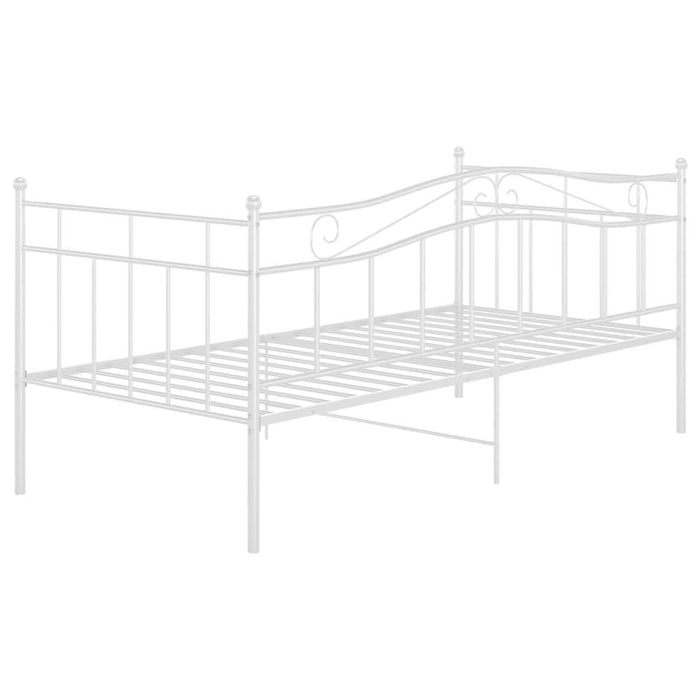 Cadru pat canapea, alb, 90x200 cm, metal - WALTI WALTI