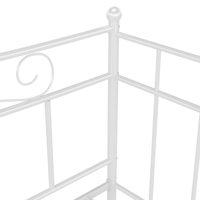 Cadru pat canapea, alb, 90x200 cm, metal - WALTI WALTI