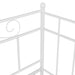 Cadru pat canapea, alb, 90x200 cm, metal - WALTI WALTI