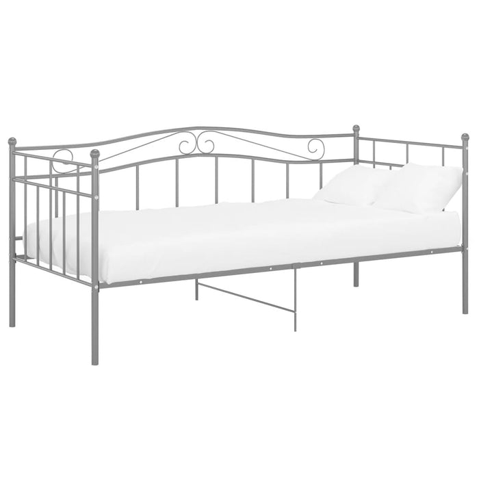 Cadru pat canapea, gri, 90x200 cm, metal - WALTI WALTI
