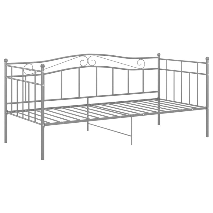 Cadru pat canapea, gri, 90x200 cm, metal - WALTI WALTI