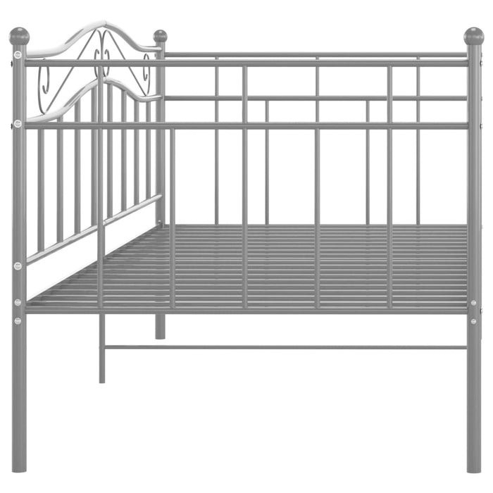 Cadru pat canapea, gri, 90x200 cm, metal - WALTI WALTI