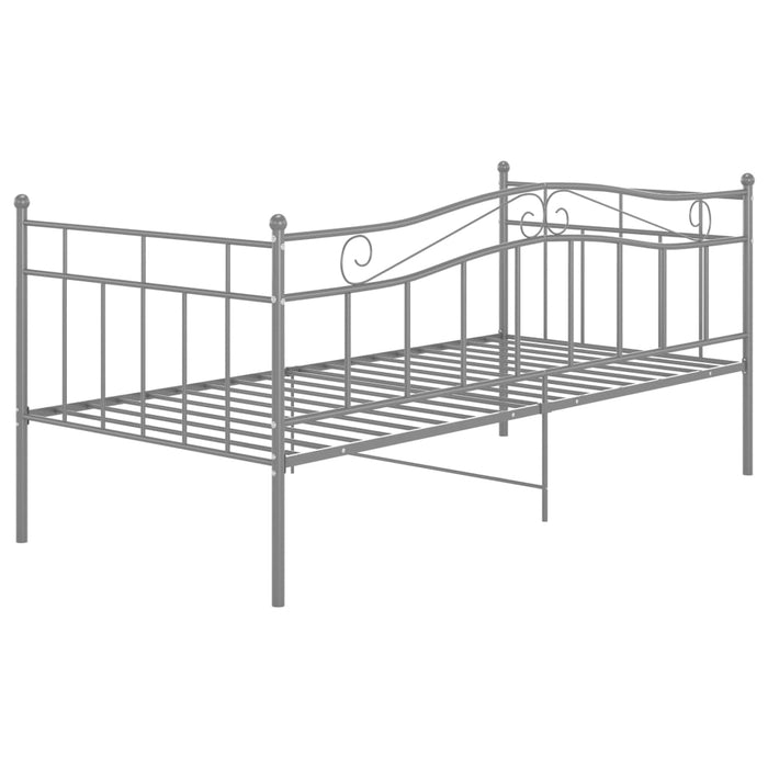 Cadru pat canapea, gri, 90x200 cm, metal - WALTI WALTI