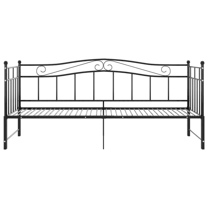 Cadru pat canapea extensibilă, negru, 90x200 cm, metal - WALTI WALTI