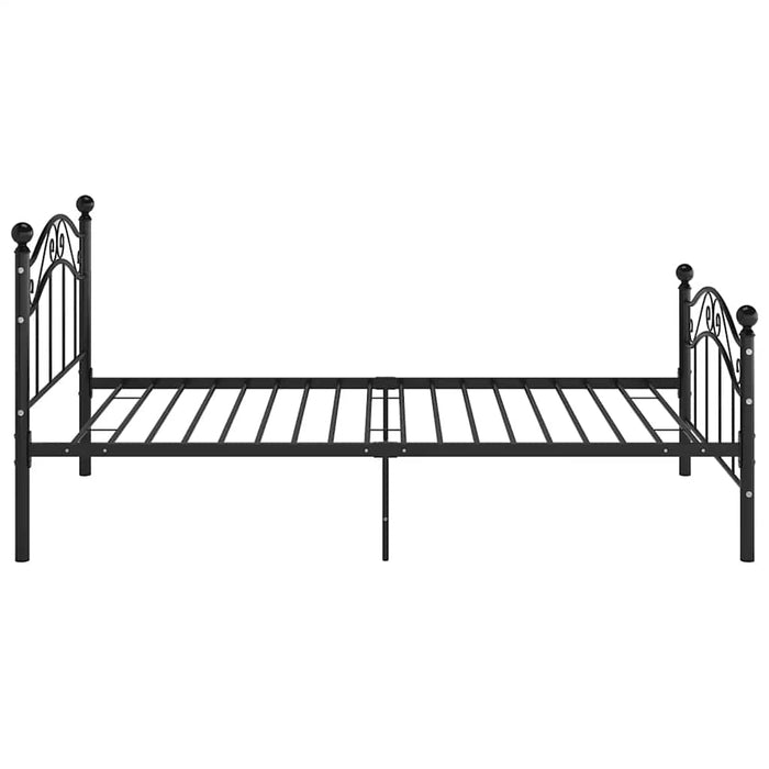 Cadru de pat, negru, 90 x 200 cm, metal - WALTI WALTI
