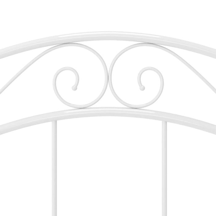 Cadru de pat, alb, 100x200 cm, metal - WALTI WALTI