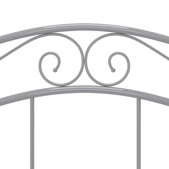Cadru de pat, gri, 120 x 200 cm, metal WALTI