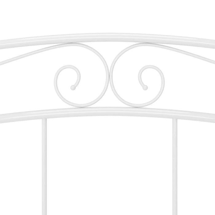 Cadru de pat, alb, 160x200 cm, metal - WALTI WALTI