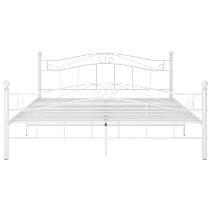 Cadru de pat, alb, 180x200 cm, metal - WALTI WALTI