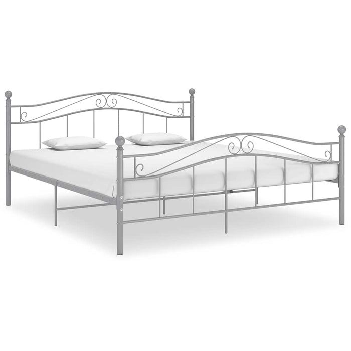 Cadru de pat, gri, 180x200 cm, metal - WALTI WALTI