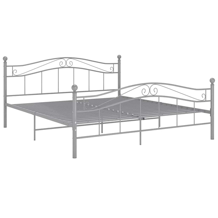 Cadru de pat, gri, 180x200 cm, metal - WALTI WALTI