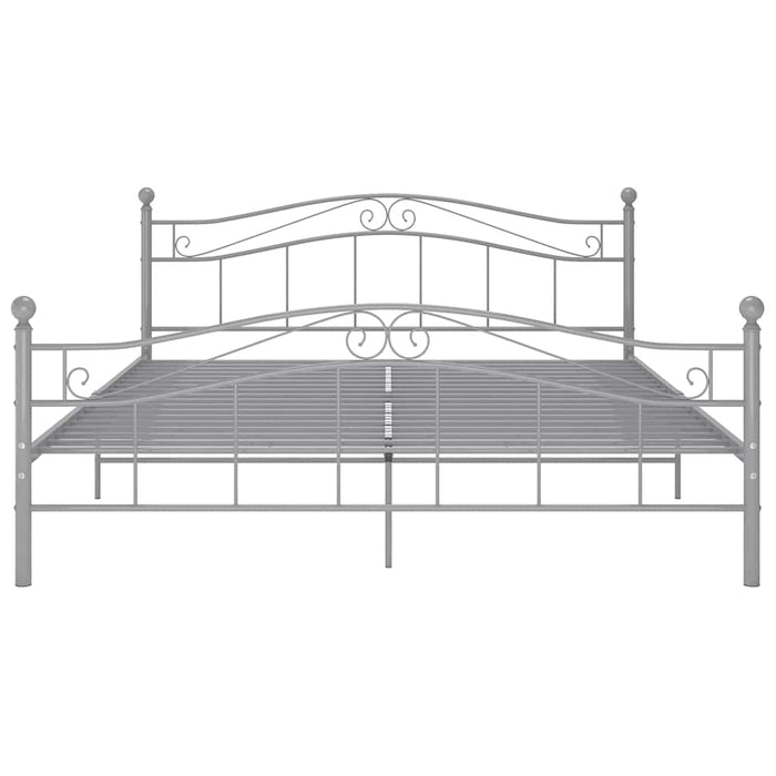 Cadru de pat, gri, 180x200 cm, metal - WALTI WALTI