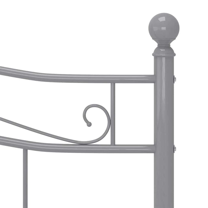 Cadru de pat, gri, 180x200 cm, metal - WALTI WALTI