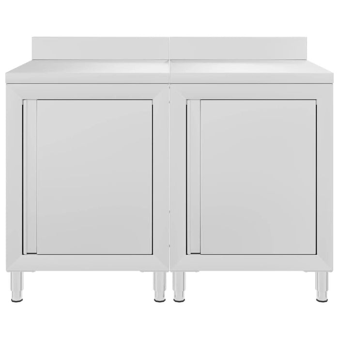 Dulap blat de lucru comercial, 120x60x96 cm, oțel inoxidabil - WALTI WALTI