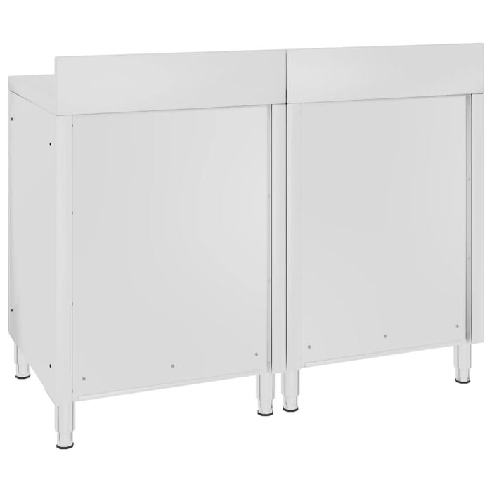 Dulap blat de lucru comercial, 120x60x96 cm, oțel inoxidabil - WALTI WALTI