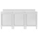 Dulap blat de lucru comercial 180x60x96 cm oțel inoxidabil - WALTI WALTI