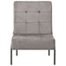 Scaun de relaxare, 65x79x87 cm, gri deschis, catifea - WALTI WALTI