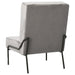 Scaun de relaxare, 65x79x87 cm, gri deschis, catifea - WALTI WALTI