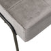 Scaun de relaxare, 65x79x87 cm, gri deschis, catifea - WALTI WALTI