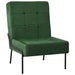 Scaun de relaxare, verde închis, 65x79x87 cm, catifea - WALTI WALTI