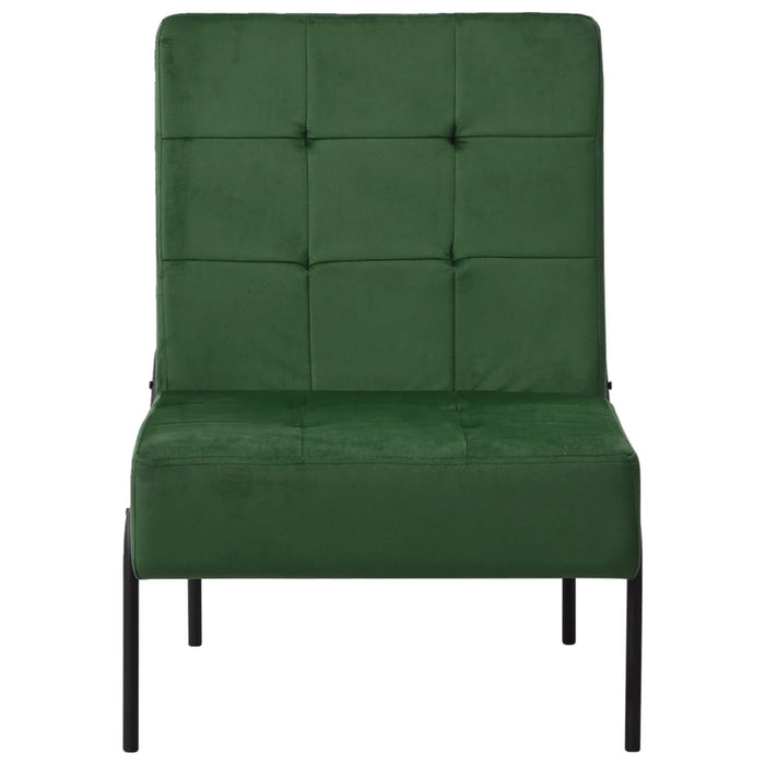 Scaun de relaxare, verde închis, 65x79x87 cm, catifea - WALTI WALTI
