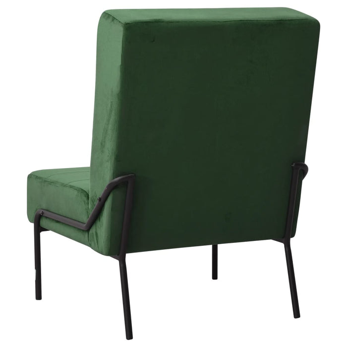 Scaun de relaxare, verde închis, 65x79x87 cm, catifea - WALTI WALTI