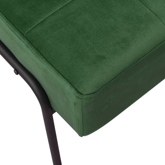Scaun de relaxare, verde închis, 65x79x87 cm, catifea - WALTI WALTI