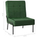 Scaun de relaxare, verde închis, 65x79x87 cm, catifea - WALTI WALTI