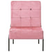 Scaun de relaxare, roz, 65x79x87 cm, catifea - WALTI WALTI