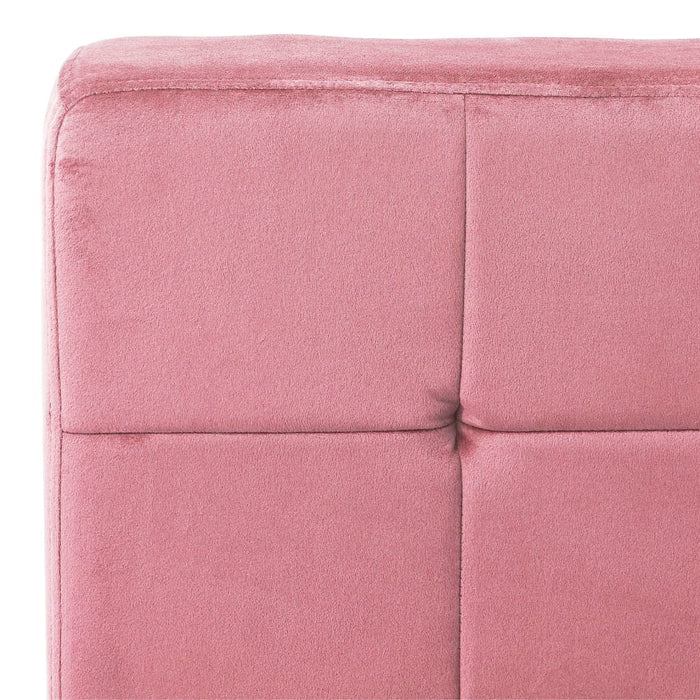 Scaun de relaxare, roz, 65x79x87 cm, catifea - WALTI WALTI