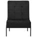 Scaun de relaxare, 65x79x87 cm, negru, catifea - WALTI WALTI